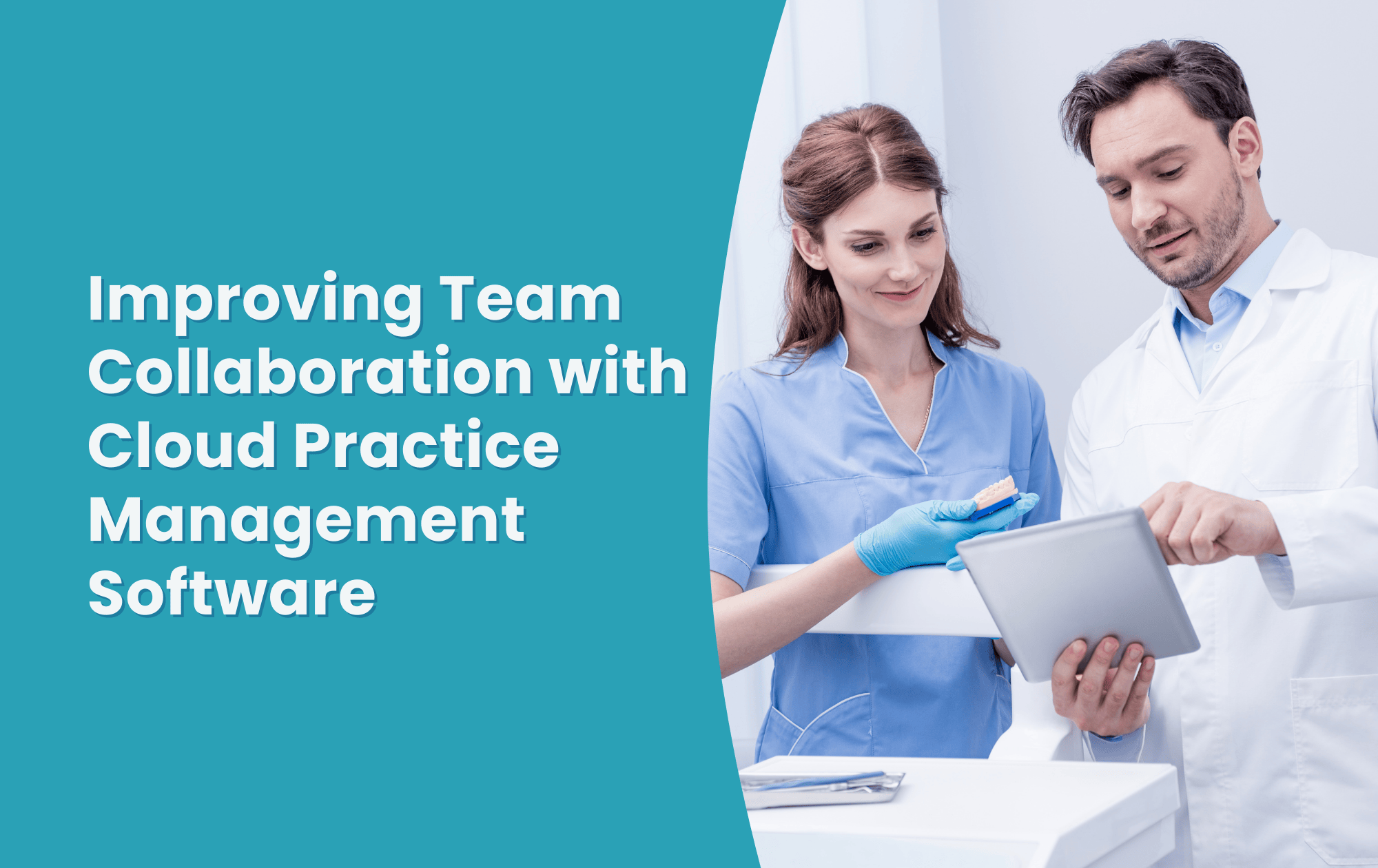 Improving Team Collaboration with Oral Surgery Cloud Practice Management Software 1 Oral surgery team collaborating efficiently with cloud practice management software.